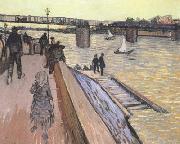 Vincent Van Gogh The Bridge at Trinquetaille (nn040
